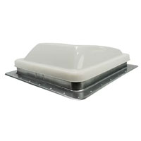 (image for) Trailer Ventadome Dome Roof Vent White with Screen Frame Dexter/Redneck #V2092-601-00