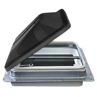 (image for) Trailer Ventadome Dome Roof Vent Snoke with Screen Frame Dexter/Redneck #V2092-603-00