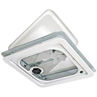 (image for) Trailer Ventadome Dome Roof Vent Smoke with Screen And Fan Dexter/Redneck #V2094-501-00