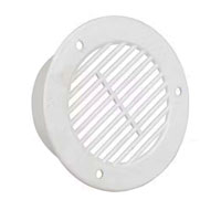 (image for) RV Camper Trailer Interior Tube Air Vent White Dexter/Redneck #WAVT2