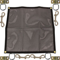 Horse Stock Trailer Window Netting Kit 28" X 35'' Dexter/Redneck #WN2835KIT (image for) Horse Stock Trailer Window Netting Kit 28" X 35'' Dexter/Redneck #WN2835KIT