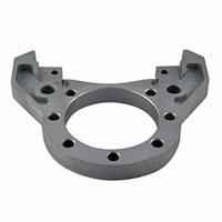 (image for) Trailer Hydraulic Disc Brake Caliper Mounting Bracket Raw 11" Rotor 10K GD Kodiak/Dexter #090-CMB-11-10D-R