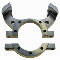 (image for) Trailer Hydraulic Disc Brake Caliper Mounting Bracket 11" Rotor 10K GD Kodiak/Dexter #090-CMB-11-10D430-E