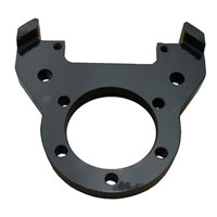 (image for) Trailer Disc Brake Caliper Mounting Bracket E-Coat 13" Rotor Al-Ko/RA 10k Kodiak/Dexter #090-CMB-13-10Q-E