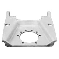 (image for) Trailer Hydraulic Disc Brake Caliper Mounting Bracket Dacromet 13" Integral Rotor 7k Kodiak/Dexter #090-CMB-133-7-D