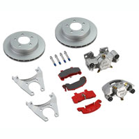 (image for) Trailer Hydraulic Disc Brake Kit Dacromet 10" Slipover Rotor 3.5k Kodiak/Dexter #K71-2R-10-DDD