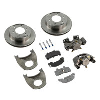 (image for) Trailer Hydraulic Disc Brake Kit Stainless Steel 12" Slipover 5.2-6k Kodiak/Dexter #K71-2R-12-SSS