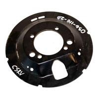 (image for) Trailer Electric Brake Dust Shield 12 1/4" X 2 1/2" 7.2K After 5/2000 Dexter/Redneck #36-118-20