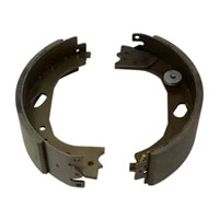 (image for) Trailer Electric Brake Shoe & Lining 2 1/4" X 3 3/8" Brake Stamped Back Left Hand 8k-10k Axle Dexter/Redneck #BP04-240