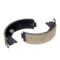 (image for) Trailer Electric Brake Shoe & Lining 12 1/4" X 3 3/8" Brake Left Hand 8k-10k Dexter/Redneck #BP04-245