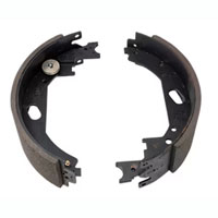 (image for) Trailer Hydraulic Brake Shoe & Lining 12 1/4" X 3 3/8" Brake Right Hand Dexter/Redneck #BP04-270