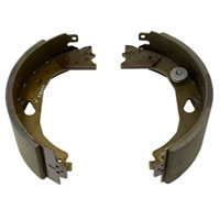 (image for) Trailer Electric Brake Shoe & Lining 121/4" X 4" Brake Stamped Left Hand 10k Dexter/Redneck #BP04-320