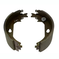 (image for) Trailer Hydraulic Brake Shoe & Lining 12 1/4 X 4" Brake Left Hand Dexter/Redneck #BP04-340