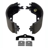 (image for) Trailer Hydraulic Brake Shoe & Lining 12 1/4 X 5" Brake Left Hand Dexter/Redneck #BP04-380