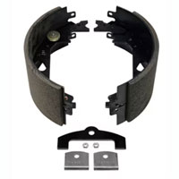 (image for) Trailer Hydraulic Brake Shoe & Lining 12 1/4 X 5" Brake Right Hand Dexter/Redneck #BP04-390