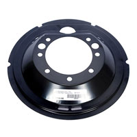 (image for) Trailer Electric Brake Dust Shield 12 1/4" X 4" Brake Stamped Back 10K HD Dexter/Redneck #BP15-150