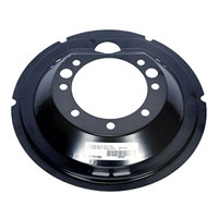 (image for) Trailer Electric Brake Dust Shield 12 1/4" x 5" Brake Stamped Back 12k-15K Axle Dexter/Redneck #BP15-190