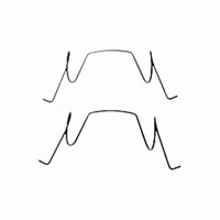 (image for) Trailer Hydrraulic Disc Brake Pad Anti-Rattle Spring 10-12K Dexter/Redneck #BP18-115