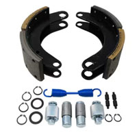 (image for) Trailer Air Brake Shoe/Linning and Spring Kit PIN 12 1/4" X 4" Dexter/Redneck #BP22-011