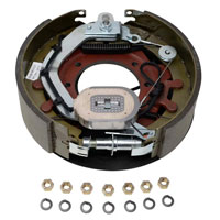 (image for) Trailer Electric Brake Assembly 12 1/4" X 3 3/8" Left Hand 10k Per Pair Dexter/Redneck #EB01-140