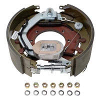 (image for) Trailer Self Adjusting Electric Brake Assembly 12 1/4" X 4" Left Hand 10k Per Pair Dexter/Redneck #EB01-157