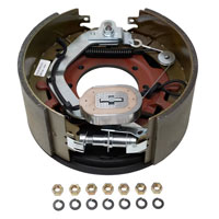 (image for) Trailer Self Adjust Electric Brake Assembly 12 1/4" X 5" Left Hand 12k-16k Per Pair Dexter/Redneck #EB01-162
