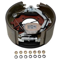 (image for) Trailer Self Adjust Electric Brake Assembly 12 1/4" X 5" Right Hand 12k-16k Per Pair Dexter/Redneck #EB01-167
