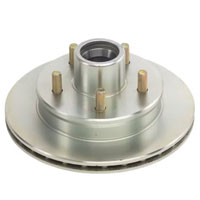 (image for) Trailer UFP Disc Brake Intergal Rotor ONLY 5 On 4.5" 3.7K Dexter/Redneck #K08-435-05