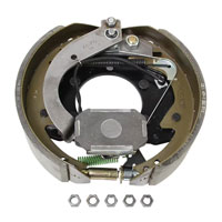 (image for) Trailer Self Adjusting Electric Brake Assembly 12 1/4" X 3 1/2" 5 Bolt Flange Left Hand Hayes/Al-Ko Axles 12k Per Pair Dexter/Redneck #K23-528-00