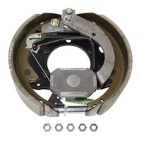 (image for) Trailer Self Adjusting Electric Brake Assembly 12 1/4" X 3 1/2" 5 Bolt Flange Hayes/Al-Ko Axles Right Hand 12k Per Pair Dexter/Redneck #K23-529-00