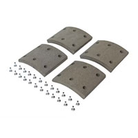 (image for) Trailer Air Brake Replacement Blocks(Linings) 12.25 X 5" Dexter/Redneck #K71-152-00
