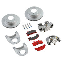 (image for) Trailer Hydraulic Disc Brake Kit Dacromet 12" Slipover Rotor 5.2-6k Kodiak/Dexter #K71-2R-12-DDD