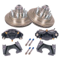 (image for) Trailer Hydraulic Disc Brake Kit E-Coat 13" Integral Rotor 9/16" Stud 7.2K Kodiak/Dexter #K71-2H-133-72-9-EEE