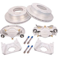 (image for) Trailer Hydraulic Disc Brake Kit Dacromet 13" Slipover Rotor 9/16" Stud 7k Kodiak/Dexter #K71-2R-133-7-9-DDD