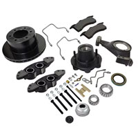 (image for) Trailer Hydrraulic Disc Brake 6k Conversion Kit Right Hand 655 Bolt Pattern Dexter/Redneck #K71-639