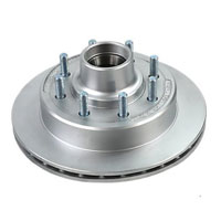 (image for) Trailer 13" Gla-Dex Hydraulic Disc Brake Integral Rotor/Hub Grease 9/16" Cups & Studs 7-8k Dexter/Redneck #008-R/H-133-8-9-D-S
