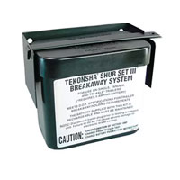 (image for) Trailer Breakaway Kit Replacement Battery Box Lockable Metal Bracket Mount Dexter/Redneck #20000