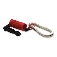 (image for) Trailer Breakaway Cable With Plunger 4' Zip Coiled Dexter/Redneck #80-01-2204