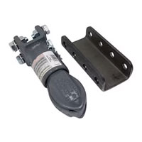 (image for) Trailer Bulldog Adjustable Coupler With 3 Position Channel 2 5/16" Ball 12.5k Dexter/Redneck #1051