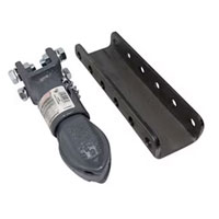 (image for) Trailer Bulldog Adjustable Coupler With 5 Position Channel 2 5/16" Ball 12.5k Dexter/Redneck #1051XL