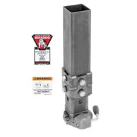 (image for) Trailer Bulldog Gooseneck Coupler 3" Ball Square 40,000 lb. Dexter/Redneck #1289200300