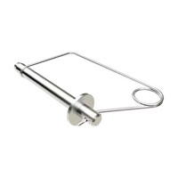 (image for) Trailer Wallace Forge Gooseneck Coupler 1/2" Replacement Pin Dexter/Redneck #12SL