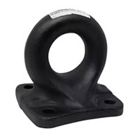 (image for) Trailer Saf-Holland Square Mount Tow 3" Eye 60,000 lb. Dexter/Redneck #1385