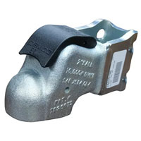 (image for) Trailer Demco Adjustable Channel Mount Coupler 2" Ball 10,000 lb. Dexter/Redneck #16825-95