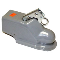 (image for) Trailer Straight Tongue Coupler 2 5/16" Ball 3" Tongue 20,000 lb. Dexter/Redneck #17550