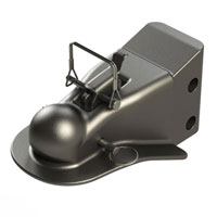 (image for) Trailer Wallace Forge Adjustable Coupler 2 5/16" Ball 14,000 lb. Dexter/Redneck #2425160