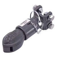 (image for) Trailer Bulldog Adjustable Coupler 2 5/16" Ball 12,500 lb. Dexter/Redneck #4B6M