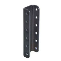 (image for) Trailer Adjustable Coupler Channel Bracket 20,000 lb. 6 Hole Dexter/Redneck #59602