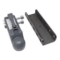 (image for) Trailer Bulldog Adjustable Coupler With 5 Position Channel 2 5/16" Ball 14k Dexter/Redneck #A256CXL