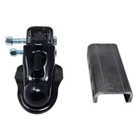 (image for) Trailer Pro Series Adjustable Coupler With 3 Postition Channel 2 5/16" Ball 14k Dexter/Redneck #A256S-C